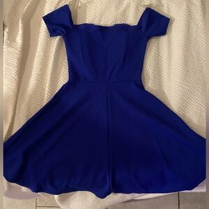 Charlotte Russe royal blue dress Small
